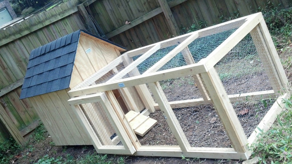 Chicken Coop and Chicken Run