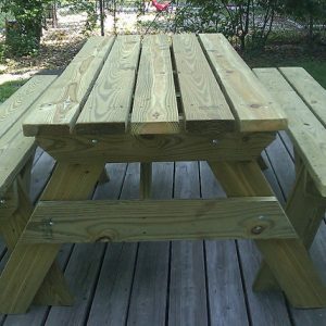5 Board 6 Foot 3 Piece Union Table